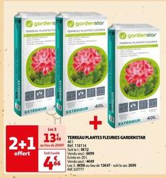 Gardenstar - Terreau Plantes Fleuries offre à 6,99€ sur Auchan Hypermarché