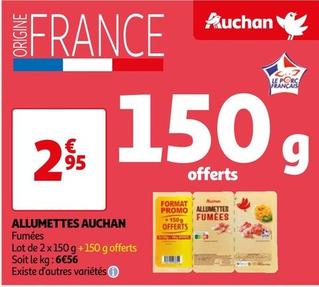 Allumettes Auchan