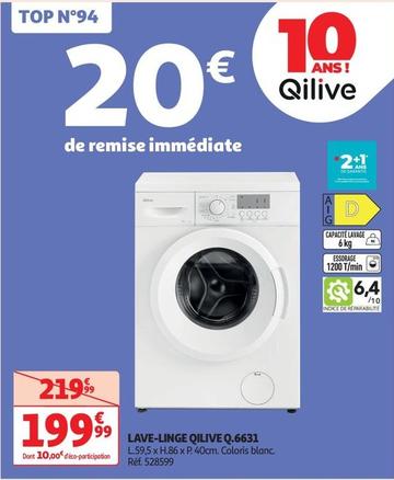 Qilive - Lave-Linge Q.6631