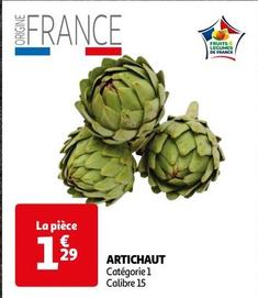 Artichaut offre à 1,29€ sur Auchan Hypermarché