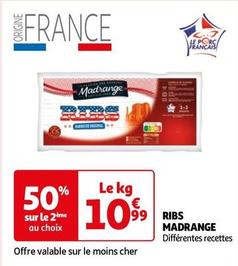 Madrange - Ribs  offre à 10,99€ sur Auchan Hypermarché