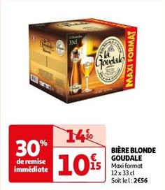 La Goudale - Bière Blonde  offre à 10,15€ sur Auchan Hypermarché
