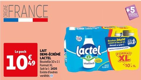 Lactel - Lait Demi-écrémé offre à 10,49€ sur Auchan Hypermarché