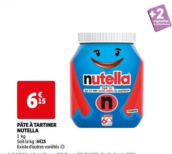Nutella - Pâte À Tartiner offre à 6,15€ sur Auchan Hypermarché