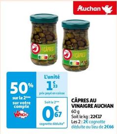 Auchan - Carres Au Vinaigre  offre à 1,33€ sur Auchan Hypermarché
