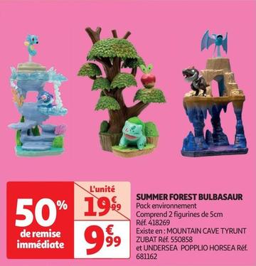 Pokemon - Summer Forest Bulbasaur offre à 9,99€ sur Auchan Hypermarché