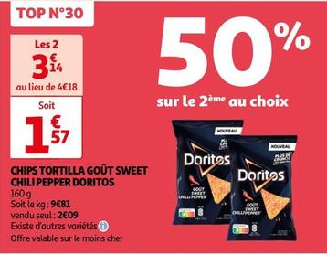 Doritos - Chips Tortilla Goût Sweet Chili Pepper offre à 1,57€ sur Auchan Hypermarché