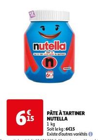 Nutella - Pâte À Tartiner offre à 6,15€ sur Auchan Hypermarché