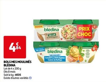 Blédina - Bols Mes Moulines  offre à 4,84€ sur Auchan Hypermarché
