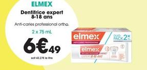 Dentifrice offre à 6,49€ sur Aprium Pharmacie