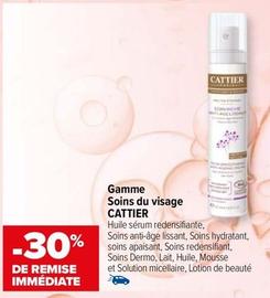 Cattier - Gamme Soins Du Visage  offre sur Carrefour