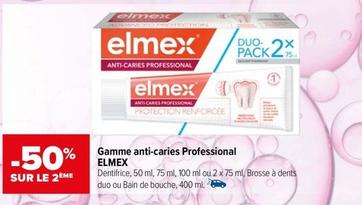 Elmex - Gamme Anti-Caries Professional  offre sur Carrefour