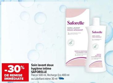 Saforelle - Soin Lavant Doux Hygiene Intime  offre sur Carrefour