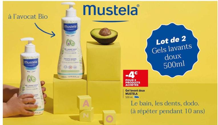 Mustela - Gel Lavant Doux  offre sur Carrefour