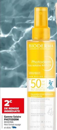 Bioderma - Gamme Solaire Photoderm  offre sur Carrefour