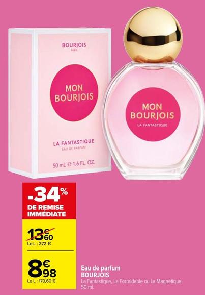 Eau de parfum offre à 8,98€ sur Carrefour Market