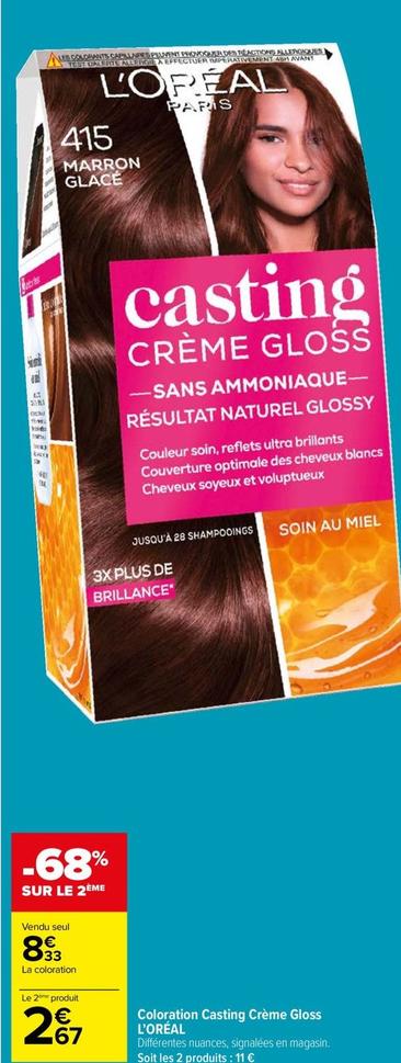 Teintures cheveux offre à 2,67€ sur Carrefour Market