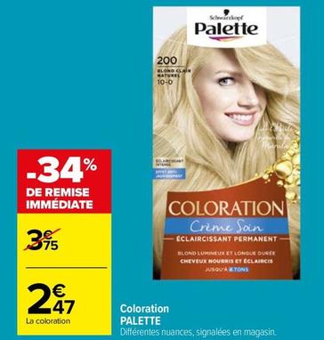Teintures cheveux offre à 2,47€ sur Carrefour Market