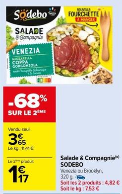 Sodebo - Salade & Compagnie offre à 3,65€ sur Carrefour Market