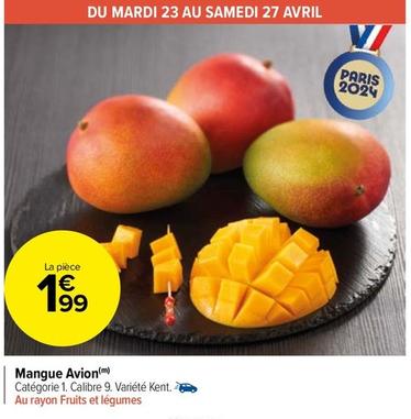 Mangue Avion offre à 1,99€ sur Carrefour Market