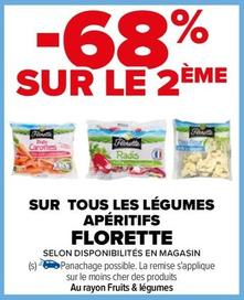 Florette - Sur Tous Les Légumes Apéritifs offre sur Carrefour Express