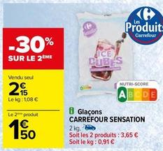 Carrefour - Glaçons Sensation