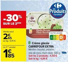 Carrefour - Crème Glacée Extra