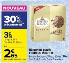 Ferrero Rocher - Bâtonnets Glacés