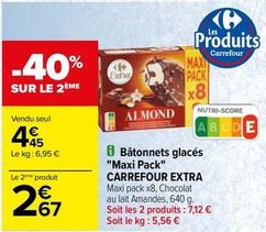 Carrefour - Bâtonnets Glacés "Maxi Pack" Extra