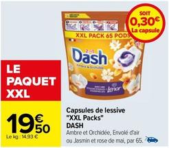 Dash - Capsules De Lessive "XXL Packs"