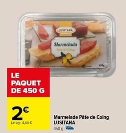 Lusitana - Marmelade Pâte De Coing 