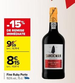 Sandeman - Fine Ruby Porto