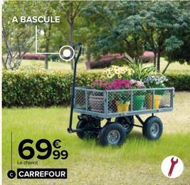 Carrefour - Chariot De Jardin Multi Usages offre à 69,99€ sur Carrefour Express