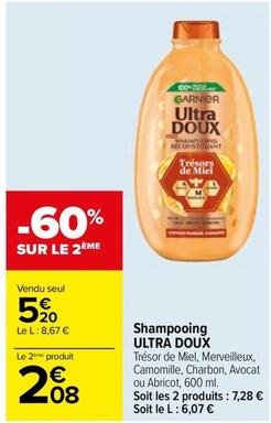 Garnier - Shampooing Ultra Doux