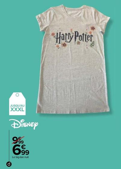 Disney - Big-Tee Nuit Femme