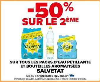 La Salvetat - Sur Tous Les Packs D'eau Pétillante Et Bouteilles Aromatisées