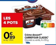 Carrefour - Creme Dessert 