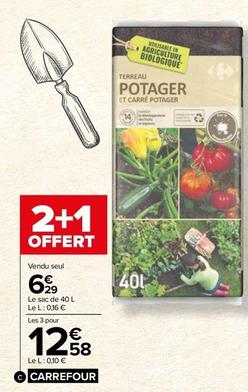 Carrefour - Terreau Potager Uab