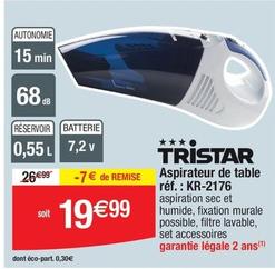 Tristar - Aspirateur De Table offre à 19,99€ sur Migros France