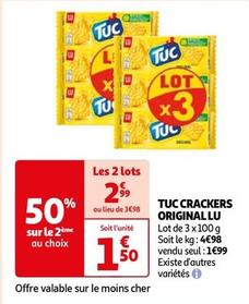 Lu - Tuc Crackers Original offre à 1,99€ sur Auchan Supermarché