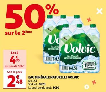 Volvic - Eau Minerale Naturelle  offre à 2,48€ sur Auchan Supermarché
