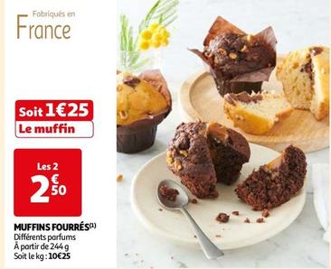 Muffins Fourré offre à 2,5€ sur Auchan Supermarché