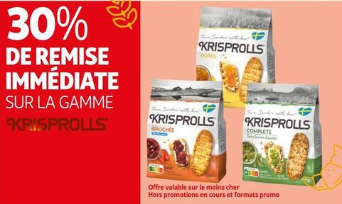 Krisprolls - Sur La Gamme  offre sur Auchan Supermarché
