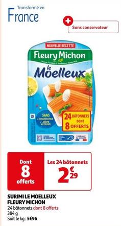 Fleury Michon - Surimi Le Moelleux  offre à 2,29€ sur Auchan Supermarché