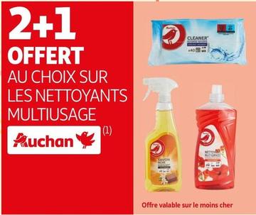 Auchan - Sur Les Nettoyants Multiusage offre sur Auchan Supermarché