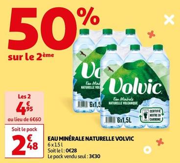 Volvic - Eau Minerale Naturelle  offre à 2,48€ sur Auchan Supermarché