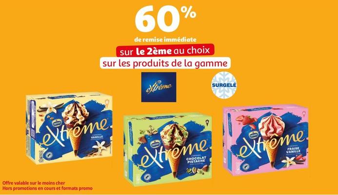 Nestlé - Sur Les Produits De La Gamme Extrême Surgelé offre sur Auchan Supermarché