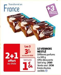 Nestlé - Le Viennois offre à 1,04€ sur Auchan Supermarché
