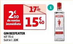 Beefeater - Gin offre à 15,4€ sur Auchan Supermarché