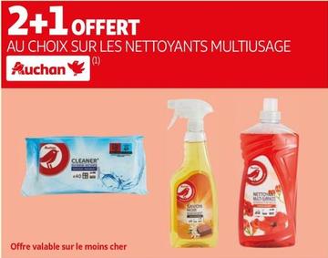 Auchan - Sur Les Nettoyants Multiusage offre sur Auchan Supermarché